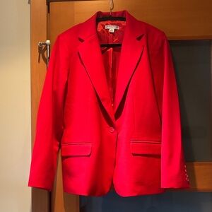 Pendleton Vibrant Red Women's Blazer Size 14
